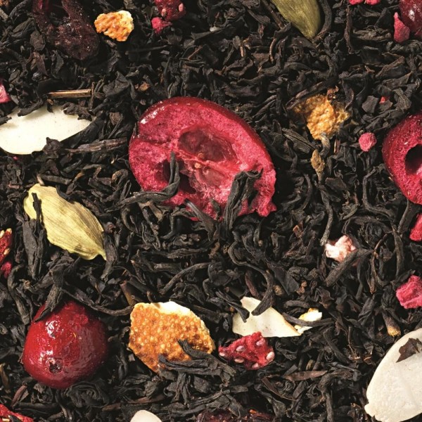 herbata czarna smakowa santa berry
