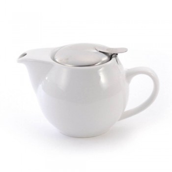 Saara biały dzbanek do herbaty 0,35l
