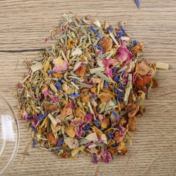 Herbata ziołowa paleta kolorów