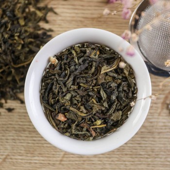 Herbata zielona smakowa chińska jaśminowa 3