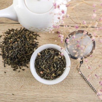Herbata zielona smakowa chińska jaśminowa